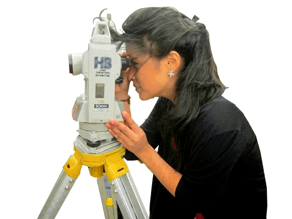 Image of a Woman Surveyor