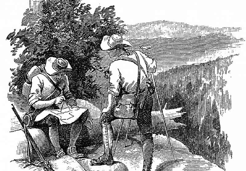 History of land survey - Mason and Dixon
