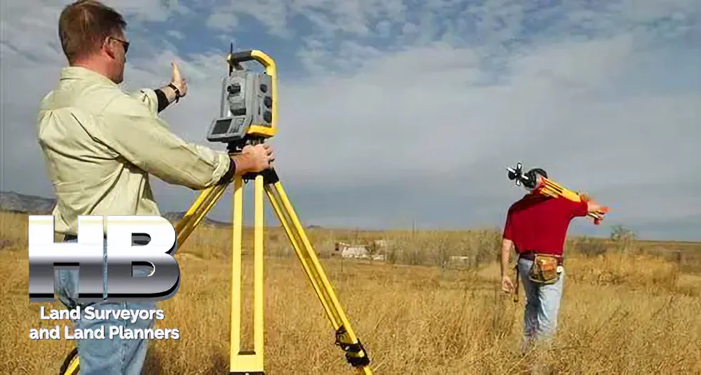 image of a 2 men performing a Survey in Gaithersberg Maryland